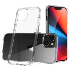 iPhone 15 Pro PURE CRYSTAL Transparent Thick 2.0mm ShockProof Chromed Buttons Case Cover - Clear