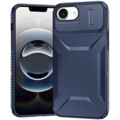 iPhone 16E (E edition) / SE4 (2025) Ultimate U Design Hybrid with Camera Window Covering - Dark