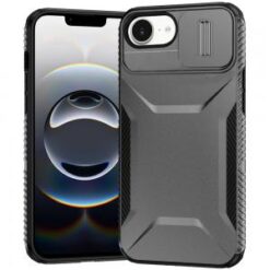 iPhone 16E (E edition) / SE4 (2025) Ultimate U Design Hybrid with Camera Window Covering - Grey