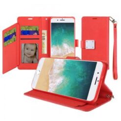 iPhone 16E / SE4 Wallet ID Card Holder - Red
