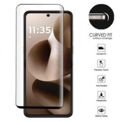Motorola Razr Ultra 2025 Full Edge Curved Clear Tempered Glass