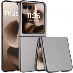 Motorola Razr Ultra 2025 Flip Snap On Premium Matte Finish Case Cover - Gray