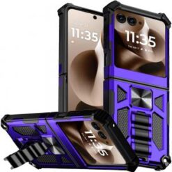 Motorola Razr+ Plus 2024 Card Slot Wallet Holder Case Cover - Rose Gold