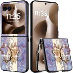 Motorola Razr Ultra 2025 SPLENDID Diamond Glitter Ornaments Engraving Case Cover - Enchanted But