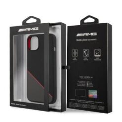 iPhone 13 - AMG HC SILICONE TWO TONES RED LINE - Red/Black (AMG #113)