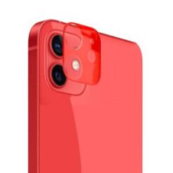 Apple iPhone 14 6.1" Camera Lens Colored Edge Tempered(2.5D) - Red