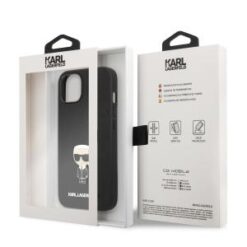iPhone 13 - KARL HC SAFFIANO IK PIN - Black (KARL#100)