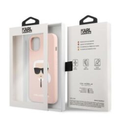 iPhone 13 - KARL HC SILICONE K. HEAD - Light Pink (KARL#91)