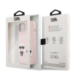 iPhone 13 - KARL SILICONE CASE K&C - Pink (KARL#89)