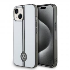 iPhone 14 - MB HC TRANSPARENT PC/ TPU CASE MIRROR - Silver (MERCEDES#152