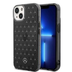 iPhone 14 - MB HC DOUBLE LAYER STAR LARGE - Black/Silver (MERCEDES#149)