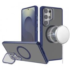 Samsung s26 Ultra Frame Aluminium Camera Stand Metallic Buttons [Magnetic Circle] Tough HQ Hybri