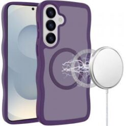 Samsung s26 Plus Grip Hand Magnetic Ring HQ Hybrid - Dark Purple