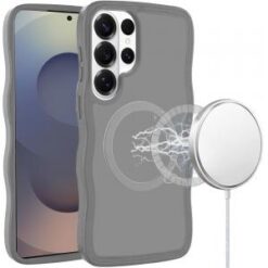 Samsung s26 Ultra Grip Hand Magnetic Ring HQ Hybrid - Grey