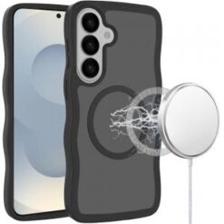 Samsung s26 Grip Hand Magnetic Ring HQ Hybrid - Black