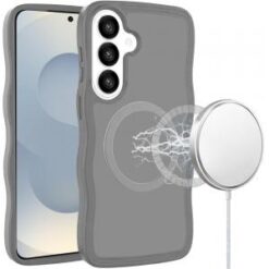 Samsung s26 Grip Hand Magnetic Ring HQ Hybrid - Grey