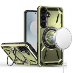 Samsung s26 Plus Loop Hybrid with [Magnetic Ring Circle] 360 degrees Rotational Kickstand Case C