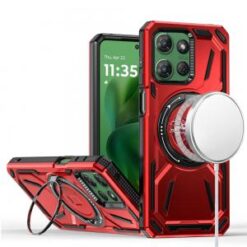 Moto G Power 2026/2025 Loop Hybrid with [Magnetic Ring Circle] 360 degrees Rotational Kickstand