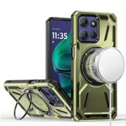 Moto G Stylus 5G 2026/2025 Loop Hybrid with [Magnetic Ring Circle] 360 degrees Rotational Kickst