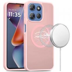 For Moto G 5G 2025/2026 - G Play 2026 - [Magnetic Circle] Smooth Safe Matte Feel Hybrid Case - Light