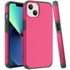 iPhone 13 Pro Premium Minimalistic Slim Tough ShockProof Hybrid Case Cover - Virtual Pink