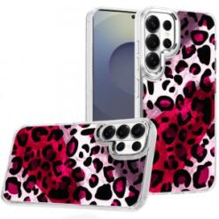 Samsung s26 Ultra Beautiful Epoxy Designs With Chrome Metallic Edges Hybrid - 4