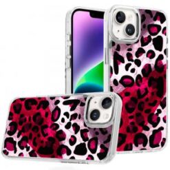 iPhone 13/14 Beautiful Epoxy Designs With Chrome Metallic Edges Hybrid - 4