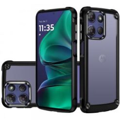 Moto G Stylus 5G 2026/2025 Ultimate CaseX Transparent Hybrid Case with Metal Buttons And Camera