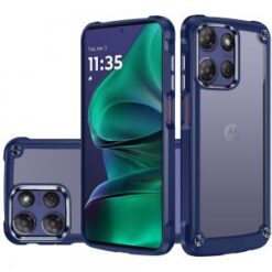 Moto G Stylus 5G 2026/2025 Ultimate CaseX Transparent Hybrid Case with Metal Buttons And Camera