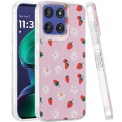 Moto G Stylus 5G 2026/2025 Double Layer Design IMD TPU Case - B