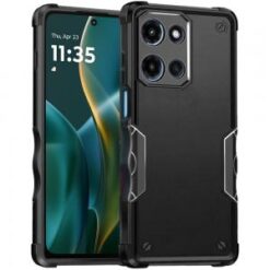 Moto G Stylus 5G 2026/2025 Exquisite Tough Shockproof Hybrid Case Cover - Black