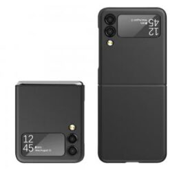 Samsung Z Flip 7FE / Flip 6 Flip Snap On Premium Matte Finish Case Cover - Black