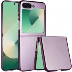 Samsung Z Flip 7FE / Flip 6 Flip Snap On Premium Matte Finish Case Cover - Dark Purple