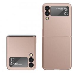 Samsung Z Flip 7FE / Flip 6 Flip Snap On Premium Matte Finish Case Cover - Rose Gold