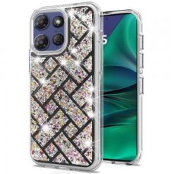 Moto G Stylus 5G 2026/2025 Bling Hybrid Case Cover - A