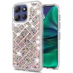 Moto G Stylus 5G 2026/2025 Bling Hybrid Case Cover - C