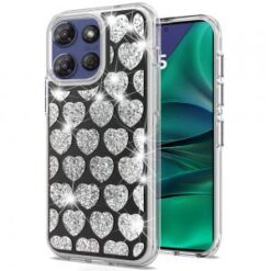 Moto G Stylus 5G 2026/2025 Bling Hybrid Case Cover - H