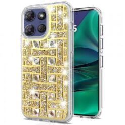 Moto G Stylus 5G 2026/2025 Bling Hybrid Case Cover - I
