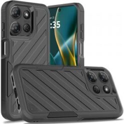 Moto G Stylus 5G 2026/2025 Noble lined shockproof dual layer hybrid - Black/Black