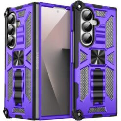 Samsung Galaxy Z Fold 7 Machine Design Hybrid with Kickstand - Purple