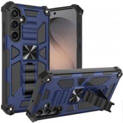 Samsung s26 Plus Machine Design Hybrid with Kickstand - Dark Blue