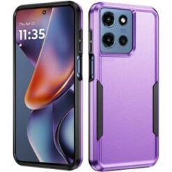 For Moto G 5G 2025/2026 - G Play 2026 - Tough Hybrid Case - Purple