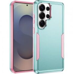 Samsung s26 Ultra Tough Hybrid Case - Teal/Pink