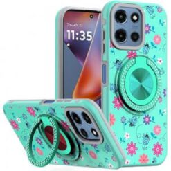 For Moto G 5G 2025/2026 - G Play 2026 - Metal Diamond CD Pattern Design Matte Finished Hybrid with R