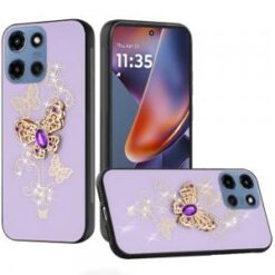 For Moto G 5G 2025/2026 - G Play 2026 - SPLENDID Diamond Glitter Ornaments Engraving Case Cover - Ga