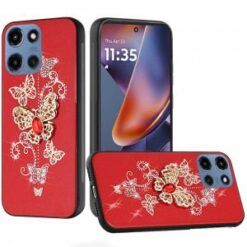 For Moto G 5G 2025/2026 - G Play 2026 - SPLENDID Diamond Glitter Ornaments Engraving Case Cover - Ga