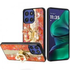 Moto G Stylus 5G 2026/2025 SPLENDID Diamond Glitter Ornaments Engraving Case Cover - Enchanted B