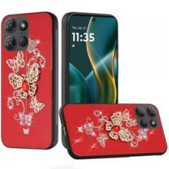 Moto G Stylus 5G 2026/2025 SPLENDID Diamond Glitter Ornaments Engraving Case Cover - Garden Butt