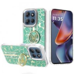 For Moto G 5G 2025/2026 - G Play 2026 - Splendid Floral Designs with Metal Camera and Buttons with B