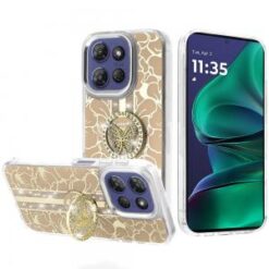 Moto G Stylus 5G 2026/2025 Splendid Floral Designs with Metal Camera and Buttons with Butterfly